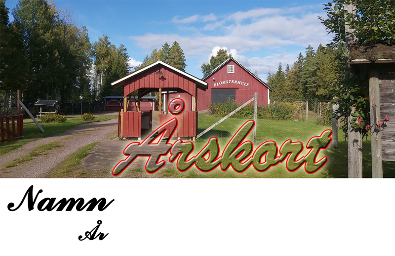 Årskort mindre